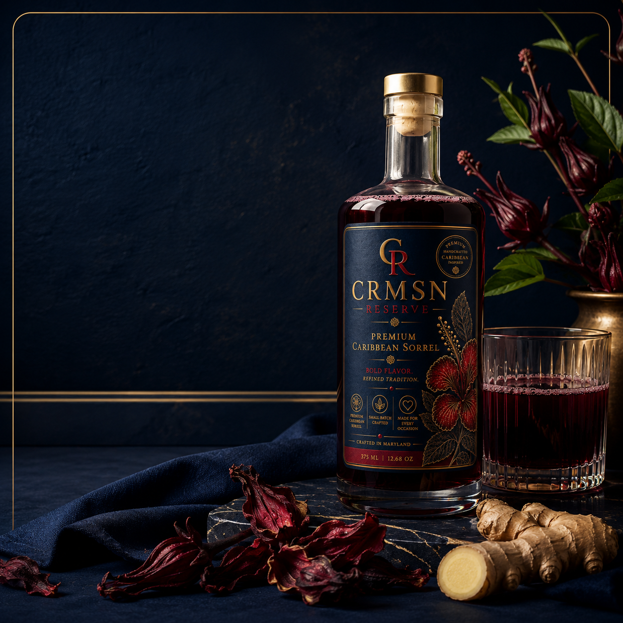 CRMSN Reserve handcrafted Caribbean sorrel